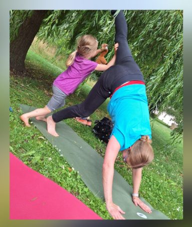 Yoga im Park